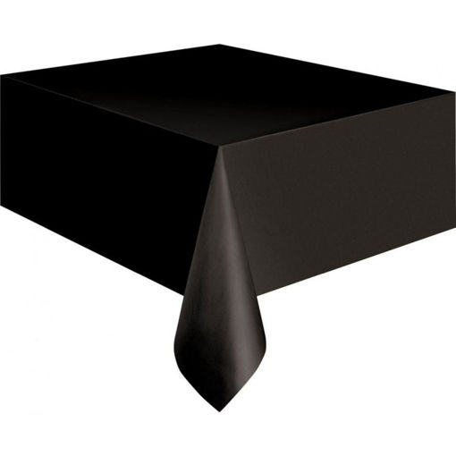 Picture of BLACK TABLECLOTH 274X137CM